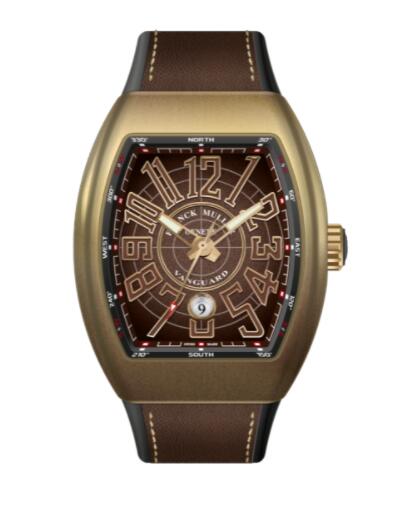 Franck Muller Vanguard Bronze Replica Watch V 45 SC DT CIR BRU BR BZ